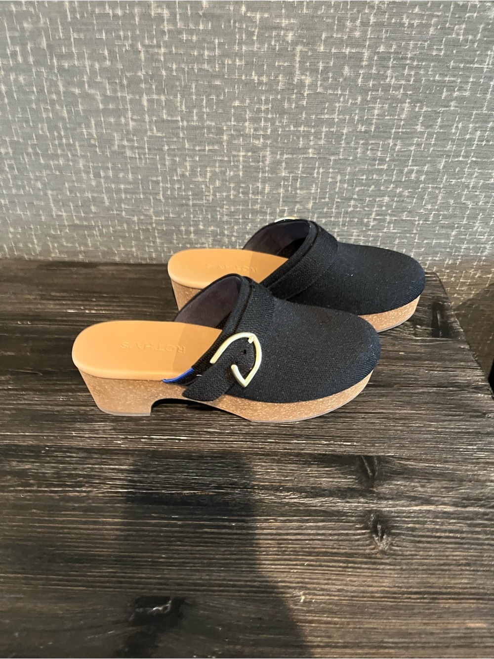 NWOT ROTHY’S The Classic Clog in Black Size 7.5 - Picture 3 of 7
